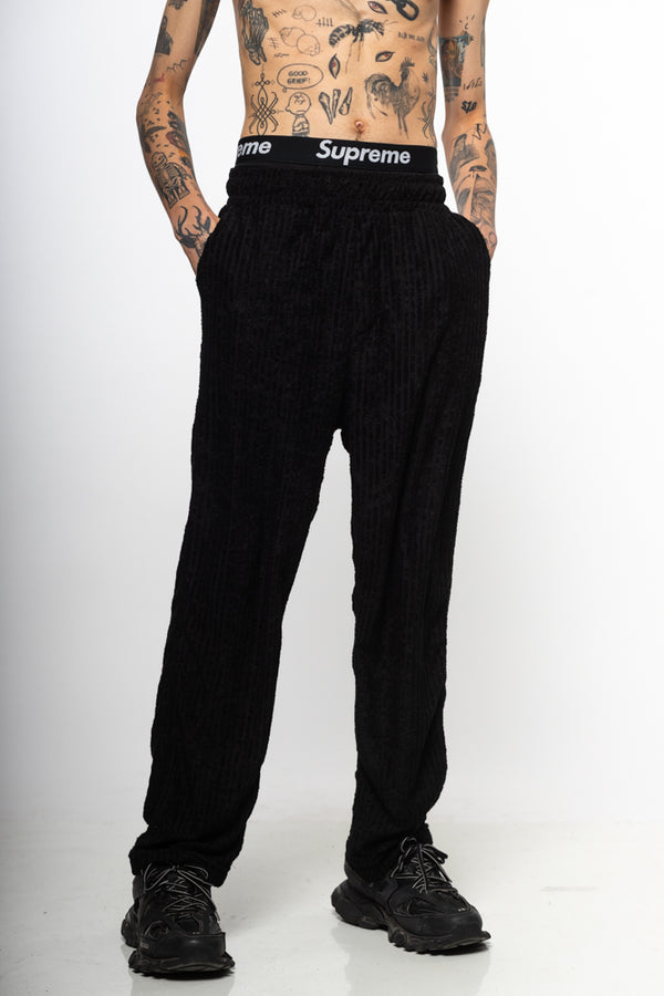 BLACK CORDUROY PANTS