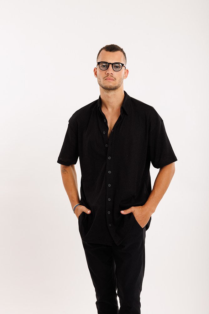 ELEGANT SHIRT - BLACK