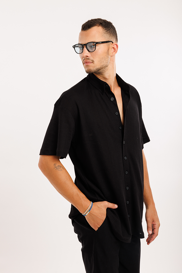 ELEGANT SHIRT - BLACK