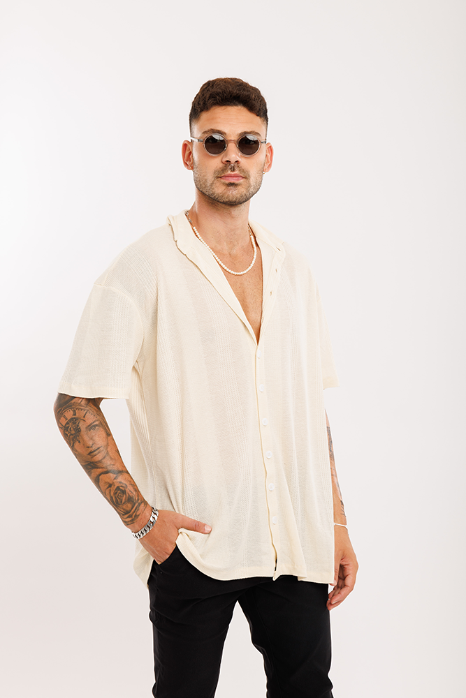 ELEGANT SHIRT - CREAM